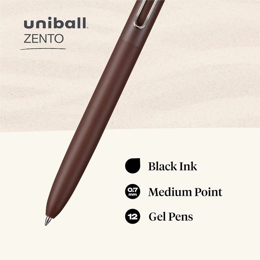 uniball&#8482; Zento Retractable Liquid Gel Pens - 70660