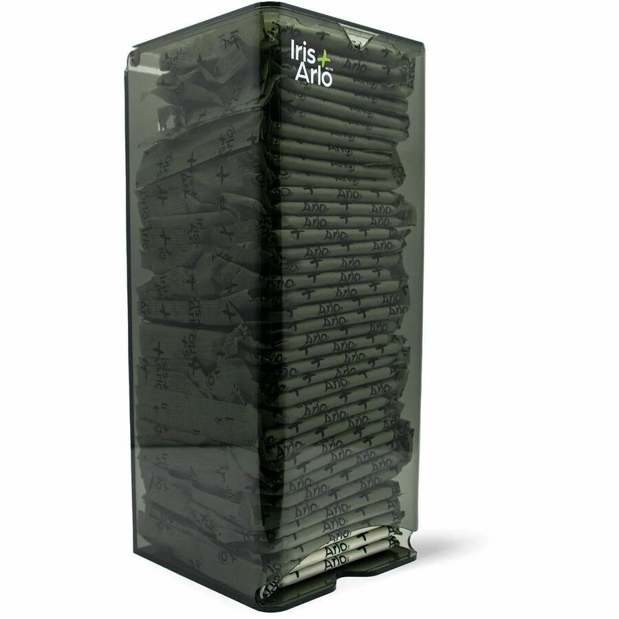 Iris + Arlo Recycled Plexiglass Wall-Mounted Dispenser - Daily Pads - 8-00-1-3-6-4-2