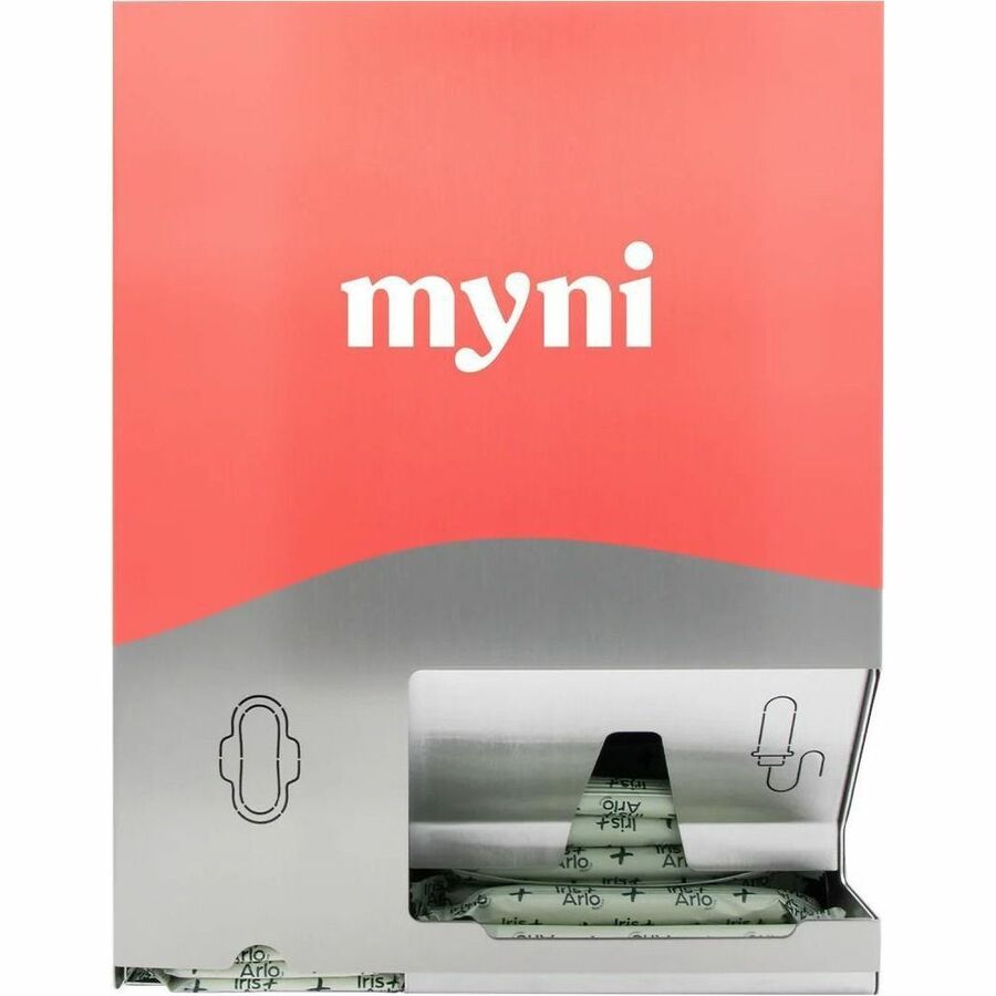 Iris + Arlo Wall-Mounted Steel Dispenser - 8-00-1-5-5-6-3