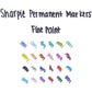 Sharpie Fine Point Permanent Marker - SAN30004