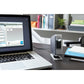 Dymo LabelManager Thermal Transfer Printer - Label Print - Battery Included - With Cutter - Black, Silver - 1768960