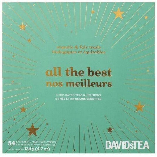 DAVIDsTEA All the Best Teas & Infusions Chest Set