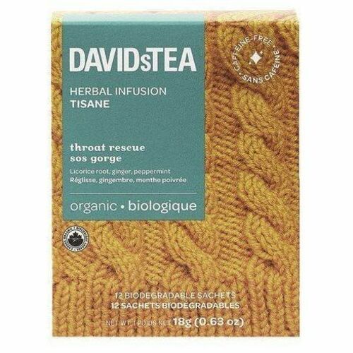 DAVIDsTEA THROAT RESCUE TEA