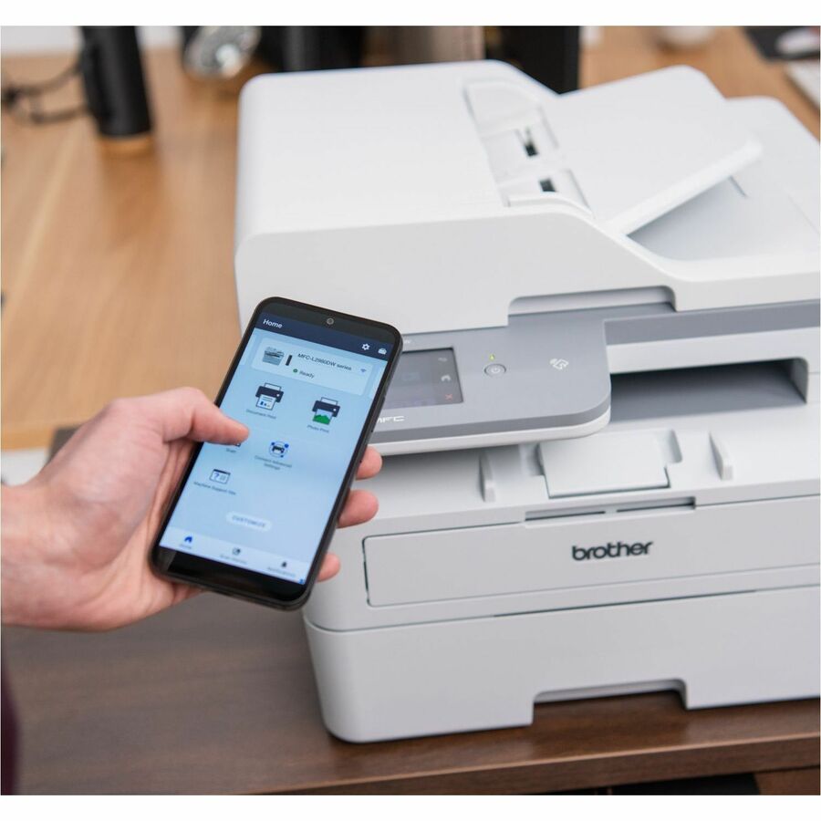 Brother MFC-L2980DW Wired & Wireless Laser Multifunction Printer - Monochrome - MFCL2980DW
