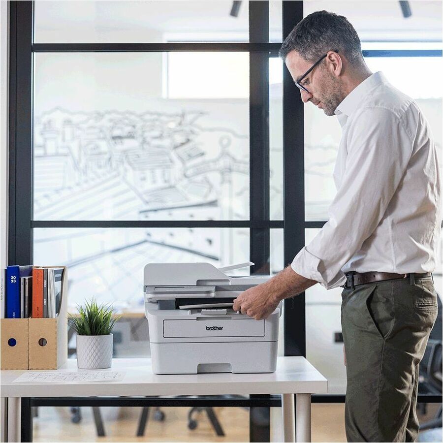 Brother MFC-L2980DW Wired & Wireless Laser Multifunction Printer - Monochrome - MFCL2980DW