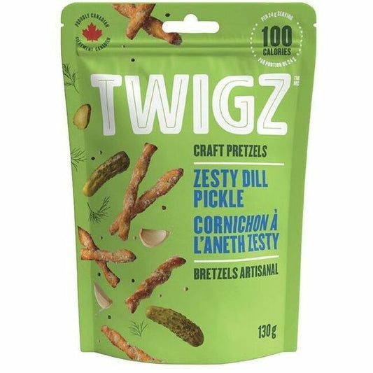Twigz Zesty Dill Pickle Craft Pretzels