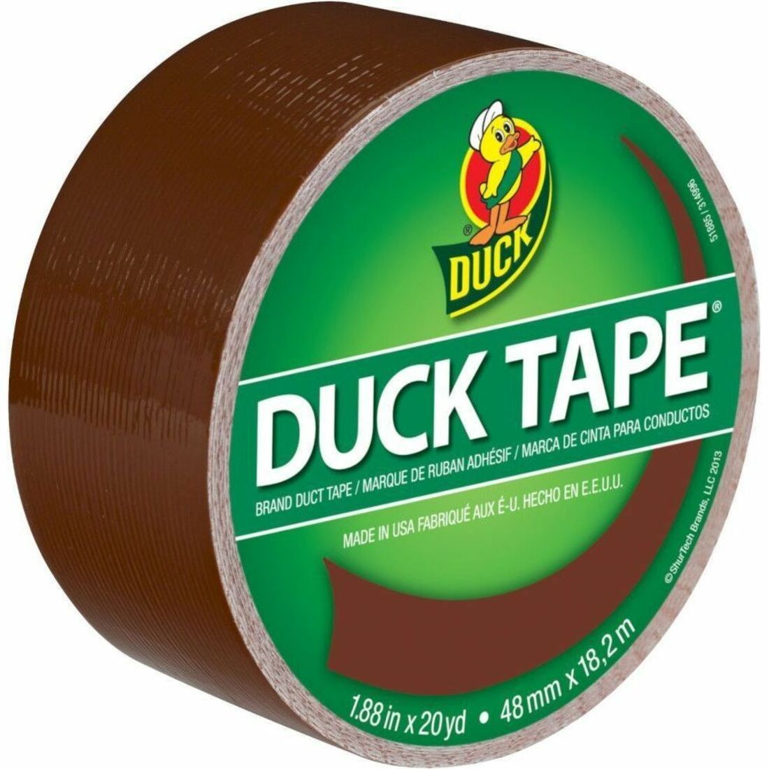 Duck Duct Tape - Brown, 1.88 in. x 20 yd.