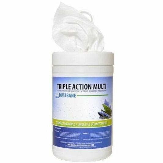 Dustbane Triple Action Multi Cleaner, Degreaser & Disinfectant Wipes