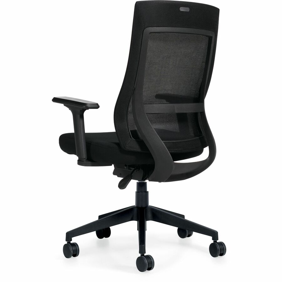 Zim High Back Weight Sensing Synchro-Tilter, Mesh Back and Uph Seat, Black/ Black - OTG11351AB
