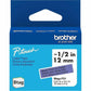 Brother P-touch BTAG-F31 Black on Purple Label Tape