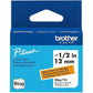Brother P-touch BTAG-T31 Black on Orange Label Tape