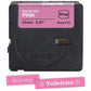 Brother P-touch BTAG-P35 White on Pink Label Tape - BTAGP35
