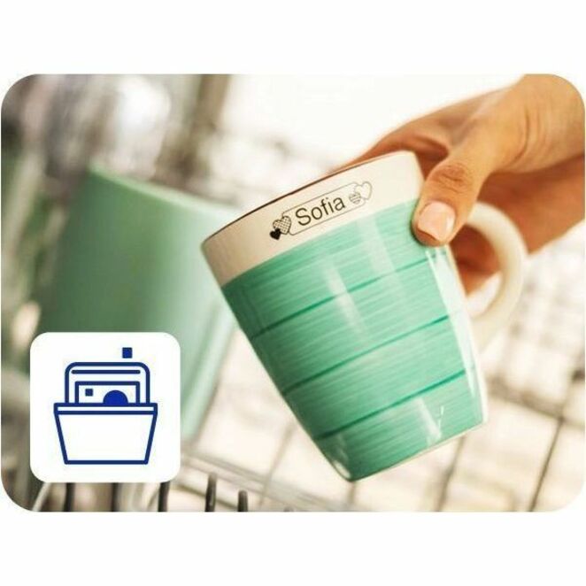 Brother P-touch BTAG-L31 Black on Light Blue Label Tape - BTAGL31