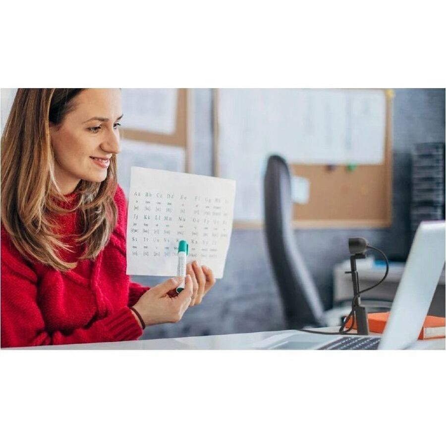 j5create JVU250 Webcam - 2 Megapixel - 30 fps - Black - USB Type A/USB Type C - 1 Each - JVU250