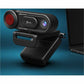 j5create JVU250 Webcam - 2 Megapixel - 30 fps - Black - USB Type A/USB Type C - 1 Each - JVU250