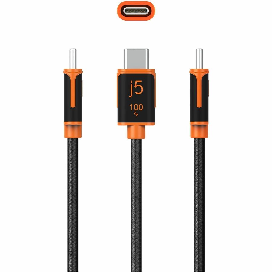 j5create USB-C 100W Sync & Charge Cable - JUCX25L30