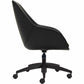 Offices To Go Arlo | Lounge Swivel Task Chair - MVL13085 PU30 BL20 BLK B7 CX