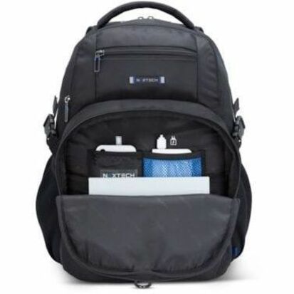 Nextech Carrying Case (Backpack) for 15.6" Notebook - Black - NXT010009