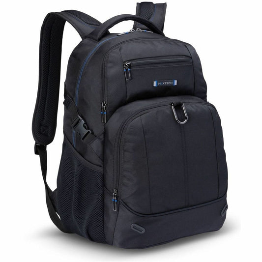 Nextech Carrying Case (Backpack) for 15.6" Notebook - Black
