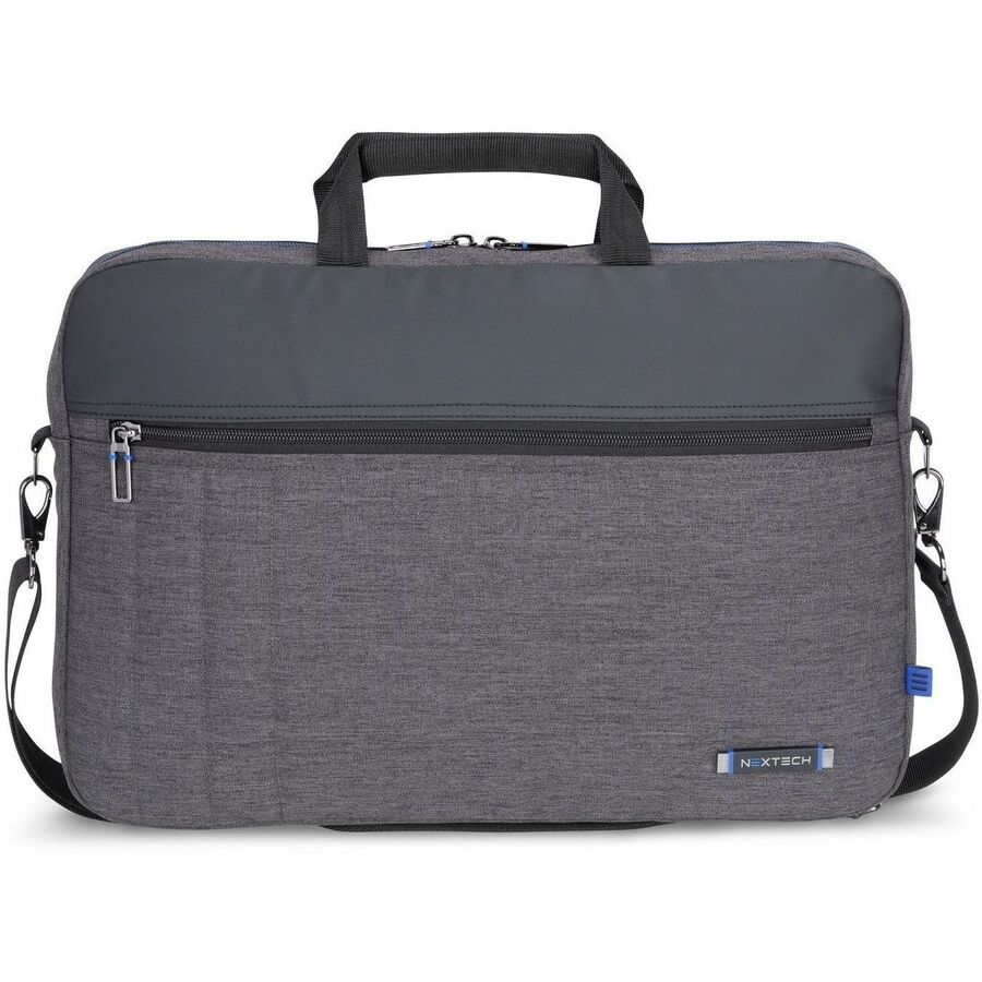 Nextech Carrying Case (Briefcase) for 17.3" Notebook - Gray - NXT011005
