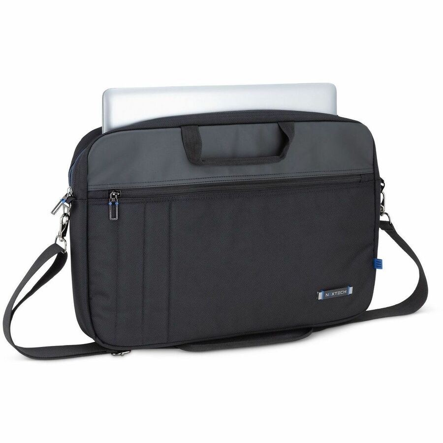 Nextech Carrying Case (Briefcase) for 17.3" Notebook - Black - NXT011009