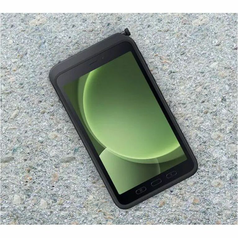 Samsung Galaxy Tab Active5 5G SM-X308U Rugged Tablet - 8" WUXGA - Samsung Exynos 1380 (5 nm) Octa-core - 6 GB - 128 GB Storage - Android 14 - 5G - 1 Each - F-SM-X308U-EW