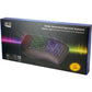 Adesso AKB-150EB Color Illuminated Ergonomic Keyboard - AKB-150EB-FR