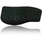 Adesso AKB-150EB Color Illuminated Ergonomic Keyboard - AKB-150EB-FR