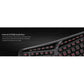 Adesso AKB-150EB Color Illuminated Ergonomic Keyboard - AKB-150EB-FR