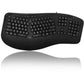 Adesso AKB-150EB Color Illuminated Ergonomic Keyboard - AKB-150EB-FR