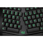 Adesso AKB-150EB Color Illuminated Ergonomic Keyboard - AKB-150EB-FR