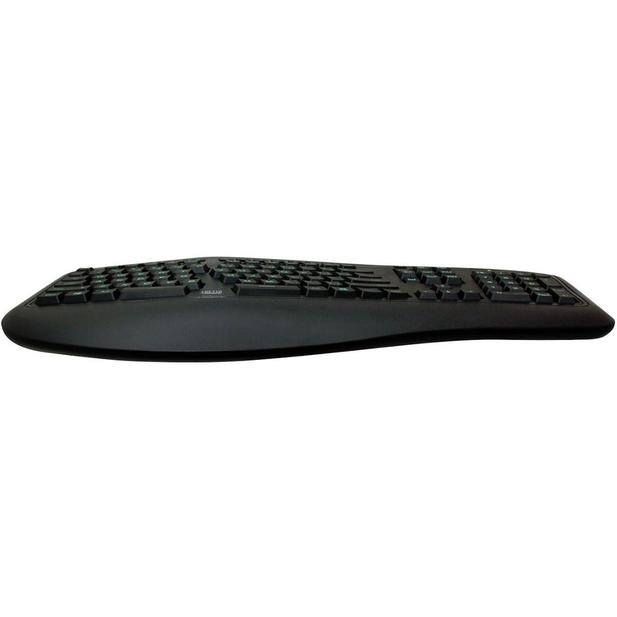 Adesso AKB-150EB Color Illuminated Ergonomic Keyboard - AKB-150EB-FR