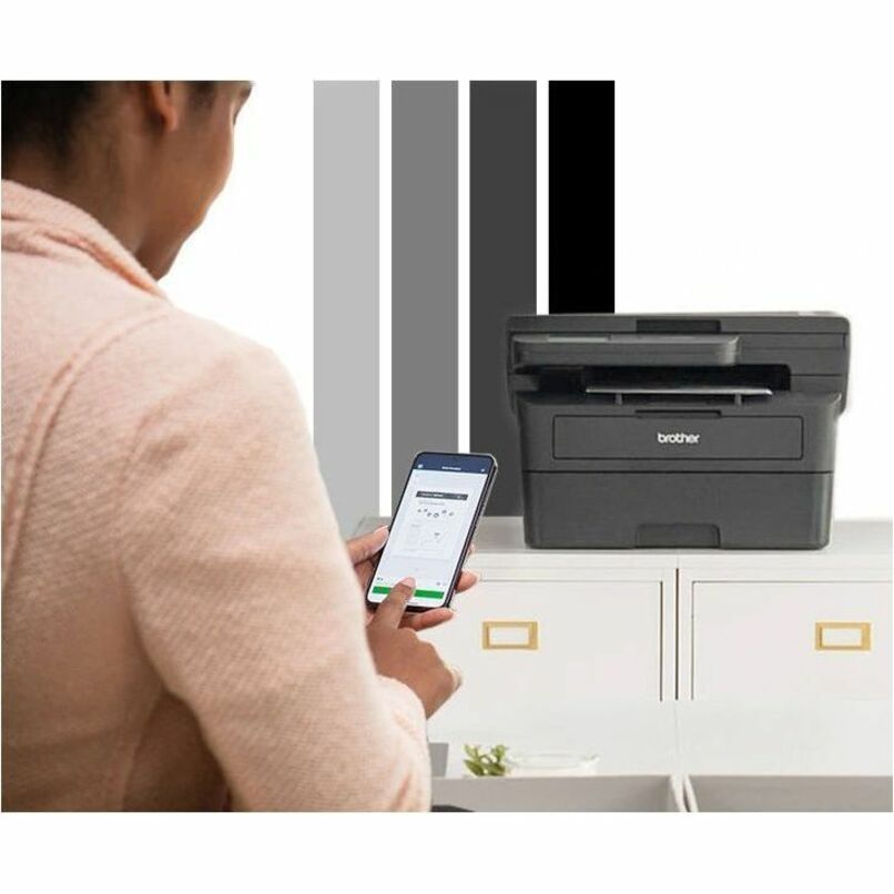 Brother HL-L2465DW Wired & Wireless Laser Multifunction Printer - Monochrome - HLL2465DW