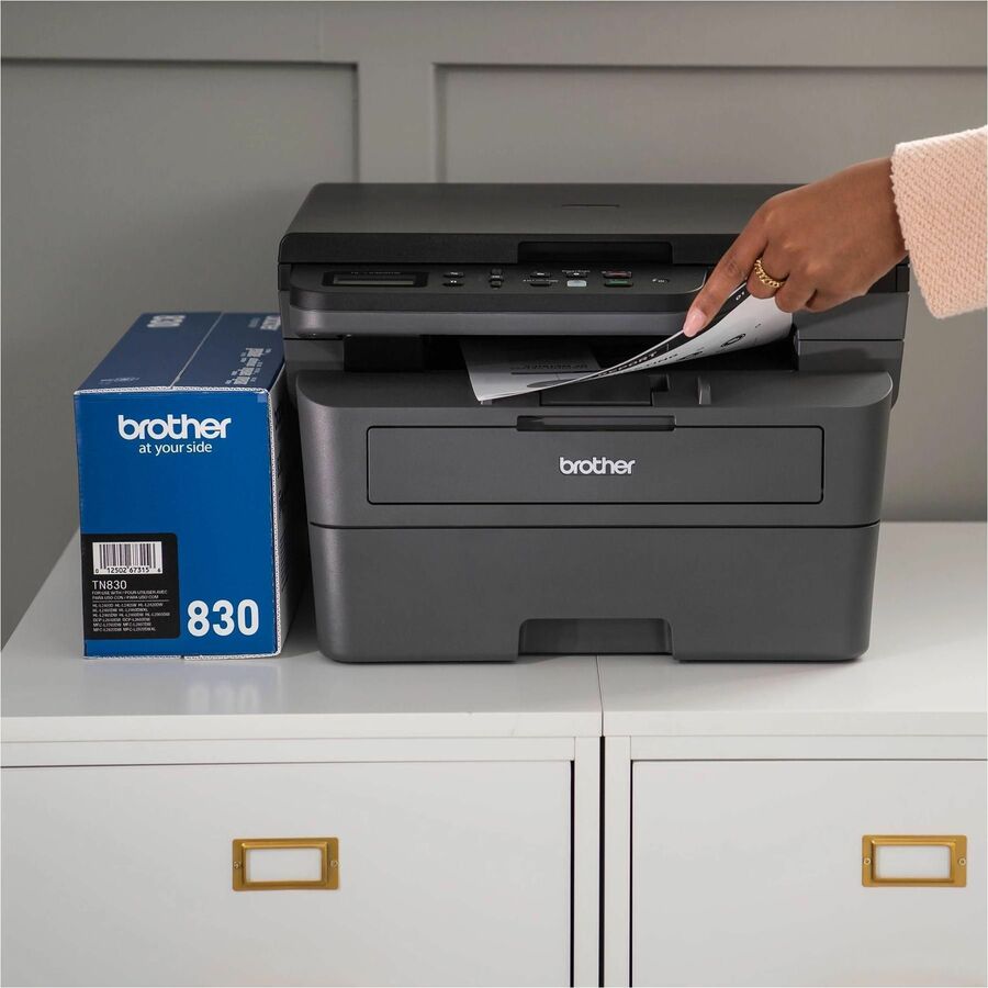 Brother HL-L2465DW Wired & Wireless Laser Multifunction Printer - Monochrome - HLL2465DW