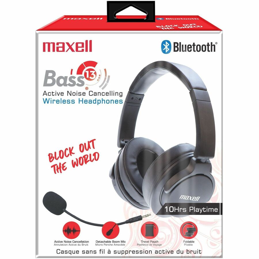 Maxell Bass 13 Wireless Bluetooth Headphones - 199685