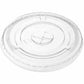 Globe PET Lids with Hole Flat