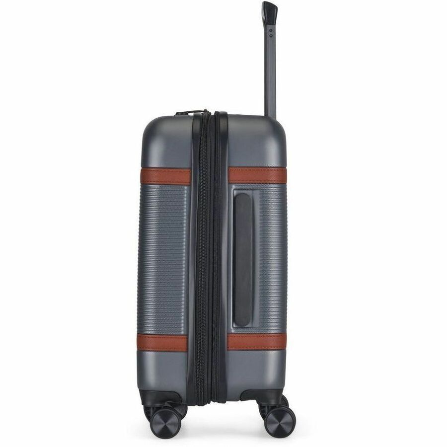 bugatti WELLINGTON Travel/Luggage Case (Carry On) Travel - Silver - HLG5120-PEWTER