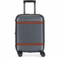 bugatti WELLINGTON Travel/Luggage Case (Carry On) Travel - Silver - HLG5120-PEWTER
