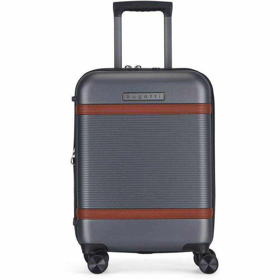bugatti WELLINGTON Travel/Luggage Case (Carry On) Travel - Silver - HLG5120-PEWTER