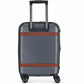 bugatti WELLINGTON Travel/Luggage Case (Carry On) Travel - Silver - HLG5120-PEWTER