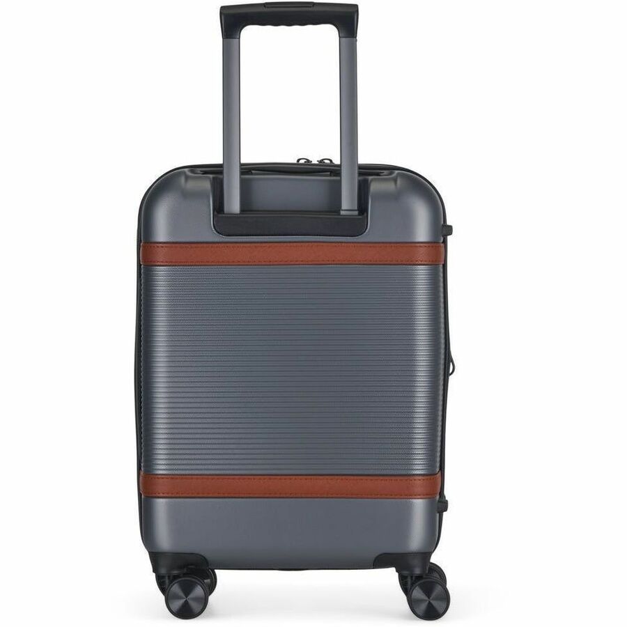 bugatti WELLINGTON Travel/Luggage Case (Carry On) Travel - Silver - HLG5120-PEWTER