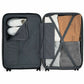 bugatti WELLINGTON Travel/Luggage Case (Check-in) Travel - Silver - HLG5128-PEWTER