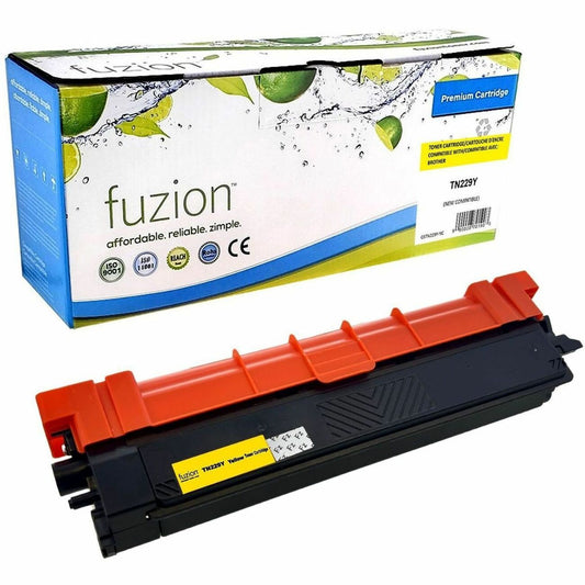 fuzion Laser Toner Cartridge TN229XLY - Yellow - 1 Each
