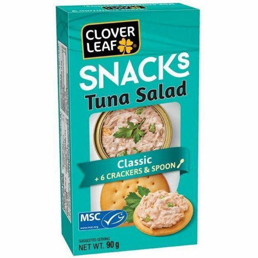 Clover Leaf Tuna Salad Snacks-Classic