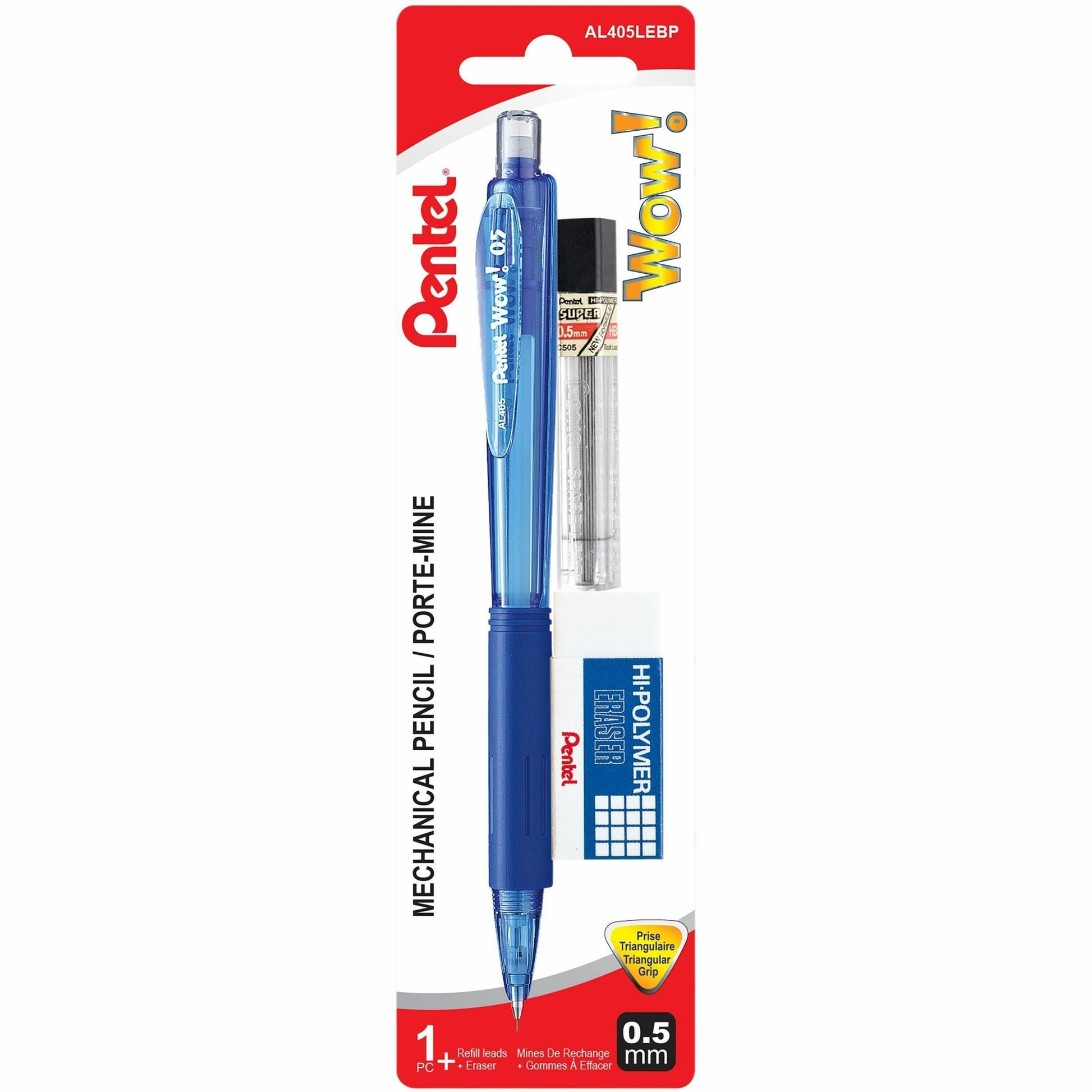 Wow! Mechanical Pencil (0.5mm) Starter Set Asstd. Blister Pack