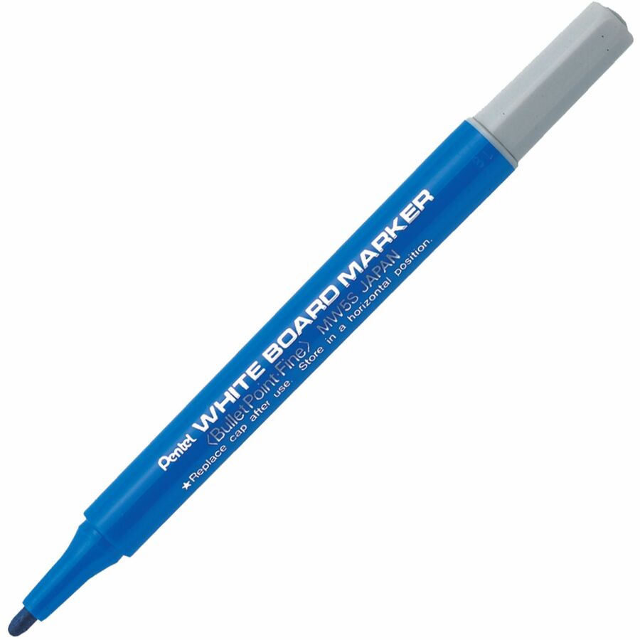 Pentel Dry Erase Marker (3.0mm) 1PC Pack, Blue Ink - MW5SBP-C