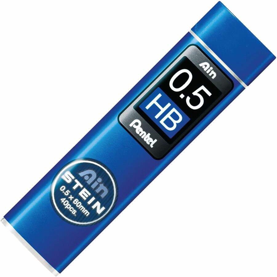 Ain Stein Lead Refill (0.5mm), HB, 40 Leads per Tube, 1PC Pack - C275BP-HB