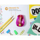 Bostitch Twist-n-Sharp Kids Pencil Sharpener, Assorted Colors - PS1-ADJ