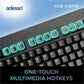 Adesso EasyTouch AKB-630FB Keyboard - AKB-630FB