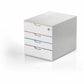 VARICOLOR&reg; MIX SAFE 4 DRAWER UNIT with top lockable draw which keeps important and confidential documents locked away and helps support GDPR. - 762627